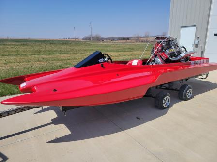 Todd Ebert Quick Eliminator Drag Boat