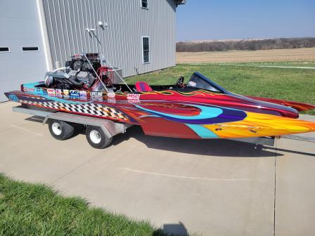 Todd Ebert Quick Eliminator Drag Boat